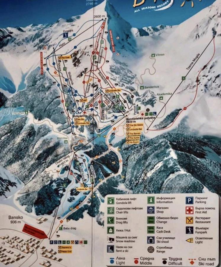 Simonen Apartments Near The Gondola بانسكو المظهر الخارجي الصورة